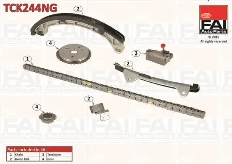 TCK244NG Комплект цели привода распредвала TCK244NG FAI FAI AUTOPARTS подбор по vin на Brocar