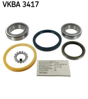 VKBA3417 Подшипник колеса передний W463 G/GE/GD 90-,Sprinter -97 4x4 SKF підбір по vin на Brocar