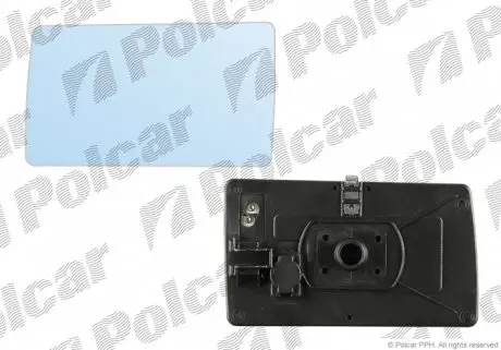 5014546M Вставка зовнішнього дзеркала ліва POLCAR підбір по vin на Brocar