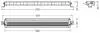 LEDDL116SP REFLEKTOR DALEKOSIĘŻNY LEDRIVING LIGHTBAR VX500-SP OSRAM підбір по vin на Brocar