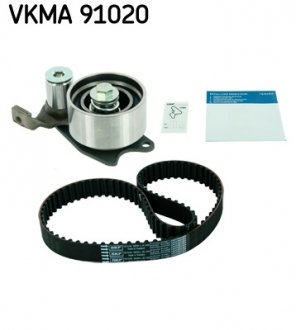 VKMA91020 Роликовый модуль натяжителя ремня (ролик, ремень) SKF подбор по vin на Brocar