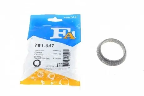 751947 Прокладка трубы выхлопной Nissan Almera/Primera 1.5-2.0 00-08 (46x60x12.8) (кольцо) FA1 подбор по vin на Brocar