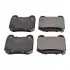 KLOCKI HAMULC. SUBARU IMPREZA  01- 2,0 WRX STI TYŁ 170869