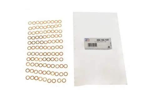 269150100 Шайба корпуса фильтра масляного MB 609-814 (6x10x1) (к-кт 100шт) FA1 підбір по vin на Brocar
