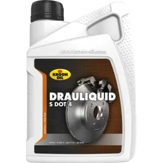 04206 Жидкость тормозная DRAULIQUID-S DOT 4 BRAKEFLUID 1л KROON OIL подбор по vin на Brocar