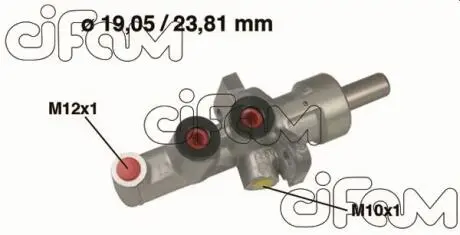 202619 Головний гальмівний циліндр W202 94-00 (сист.TRW) CIFAM підбір по vin на Brocar