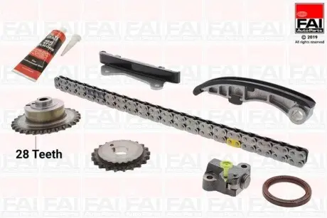 TCK43L ZESTAW ŁAŃCUCHA ROZRZĄDU RENAULT MASTER II 3,0DCI FAI AUTOPARTS підбір по vin на Brocar