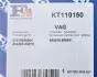KT110150 Комплект прокладок турбины VW LT 2.5TDI (80kw) (074145701D) (4 отверствия выпуск) FA1 підбір по vin на Brocar