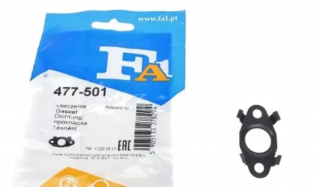 477501 Прокладка турбины Toyota RAV4 2.2D 4WD 06- (трубка на слив масла) FA1 подбор по vin на Brocar