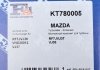 KT780005 Комплект прокладок турбины Mazda 3/6 05-12 FA1 підбір по vin на Brocar