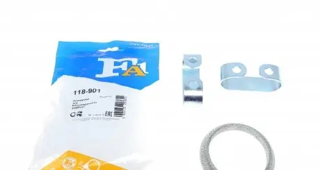 118901 Кронштейн кріплення системи вихлопної VW Caddy I 1.5/1.6 -92 (к-кт) FA1 підбір по vin на Brocar