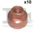 988082210 Nakrętka M 8x1.25 SW10 h=15mm woreczek 10 sztuk FA1 підбір по vin на Brocar