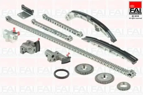TCK252L ZESTAW ŁAŃCUCHA ROZRZĄDU NISSAN 3,5 350Z/MURANO FAI AUTOPARTS підбір по vin на Brocar