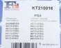KT210016 Комплект прокладок турбіни Citroen Berlingo/Peugeot Partner 1.6HDI 08- FA1 підбір по vin на Brocar