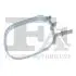 Хомут глушника CITROEN C2/C3 PEUGEOT1007 OCYNK 234-954
