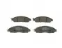 0986424837 Тормозные колодки, дисковые BOSCH підбір по vin на Brocar