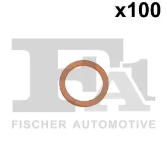 722520100 Подкладка (шайба) медная 10x14x1мм (773.520602.290) FA1 підбір по vin на Brocar