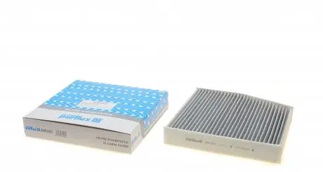 AHC402 Фільтр салону MB A-class (W176)/ B (W246/W242) 11-/Infiniti Q30 15- (вугільний) PURFLUX підбір по vin на Brocar