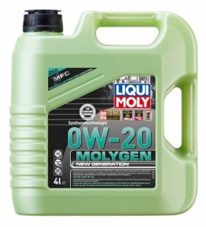 21357 Масло моторное Molygen New Generation 0W-20 4л LIQUI MOLY подбор по vin на Brocar