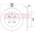 103149 Тормозной диск KAMOKA підбір по vin на Brocar