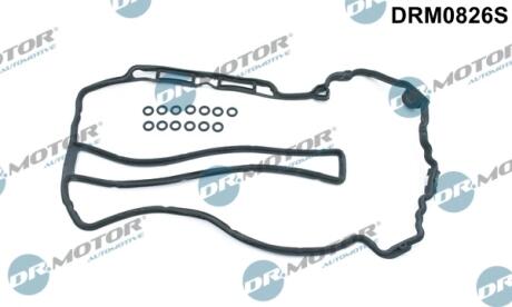 DRM0826S Прокладка клапанної кришки, к-т з кільцями, що ущільнюють. DR.MOTOR підбір по vin на Brocar