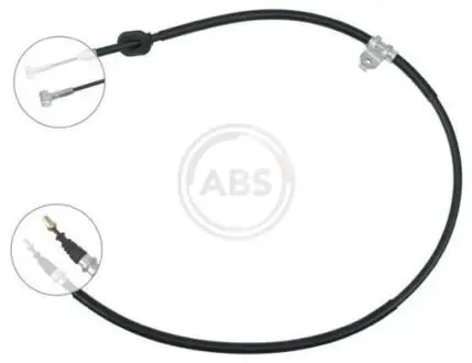 K14307 Трос, стояночная тормозная система A.B.S. K14307 A.B.S. подбор по vin на Brocar
