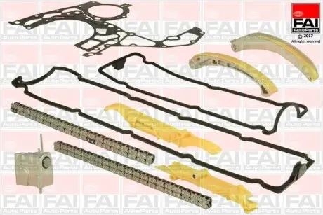TCK183 К-кт ланцюга приводу распредвала E34,36,E39,E38 2.5tds FAI AUTOPARTS підбір по vin на Brocar