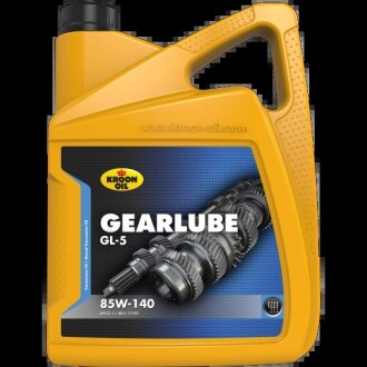 01329 Олива трансмісійна GEARLUBE GL-5 85W-140 5л KROON OIL підбір по vin на Brocar