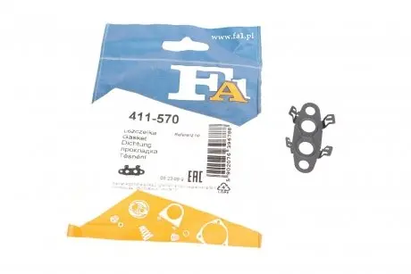 411570 USZCZELKA TURBOSPRĘŻARKI VW GOLF 1,5TSI 17- FA1 підбір по vin на Brocar