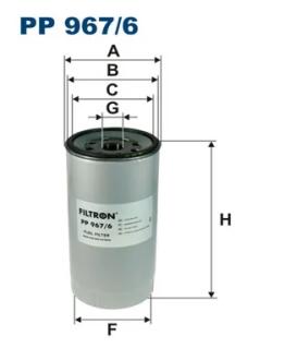 PP9676 Фільтр FILTRON підбір по vin на Brocar