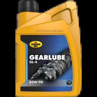 33480 Масло трансмиссионное GEARLUBE GL-4 80W-90 1л KROON OIL подбор по vin на Brocar