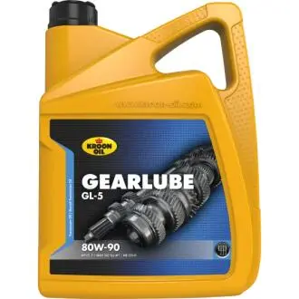 01325 Масло трансмиссионное GEARLUBE GL-5 80W-90 5л KROON OIL подбор по vin на Brocar