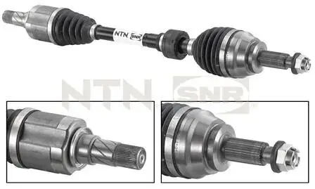 DK55028 Піввісь приводна SNR NTN підбір по vin на Brocar