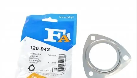 120942 Прокладка труби вихлопної Opel Astra J/Insignia 08- FA1 підбір по vin на Brocar