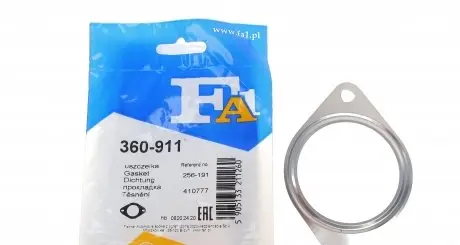 360911 Прокладка труби вихлопної Renault Kangoo 1.2 16V 97- FA1 підбір по vin на Brocar