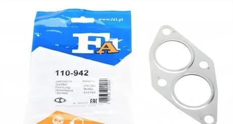 110942 Прокладка труби вихлопної VW Passat 2.3 VR5 96-00 FA1 підбір по vin на Brocar