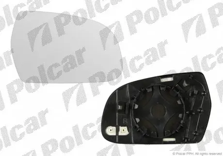 1337555M Вставка зовнішнього дзеркала права POLCAR підбір по vin на Brocar