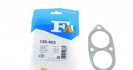 120903 Прокладка трубы выхлопной Opel Kadett/Astra/Vectra 1.3-1.7D 79-95 FA1 подбор по vin на Brocar