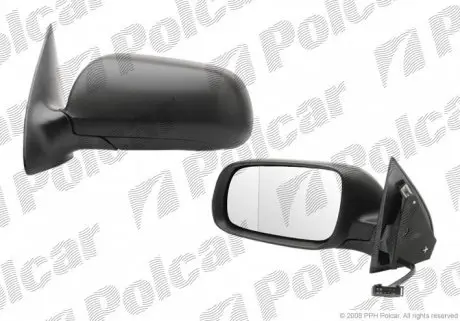 6913514E Зеркало внешнее POLCAR підбір по vin на Brocar
