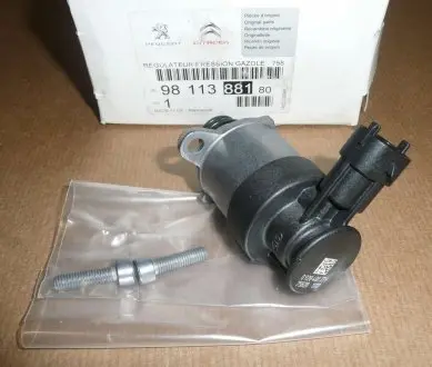 9811388180 Клапан регулятор давления дизельного топлива Peugeot 5008 (9811388180) Citroen/P PEUGEOT/CITROEN подбор по vin на Brocar