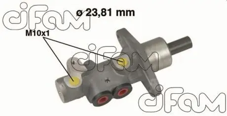 202490 Головний гальмівний циліндр CORDOBA 96-02, IBIZA II 93-02, VW CADDY II CIFAM підбір по vin на Brocar