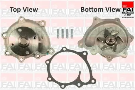 WP6355 Водяна помпа FAI AUTOPARTS підбір по vin на Brocar