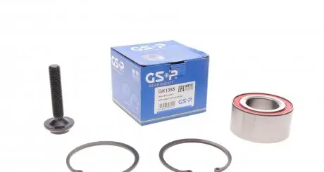GK1355 Подшипник ступицы (задней) Audi A6 97-05 (39x75x37) (к-кт) GSP подбор по vin на Brocar