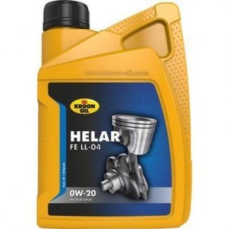 32496 Масла моторные Helar FE LL-04 0W-20 1л KROON OIL подбор по vin на Brocar