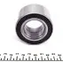 101101 Подшипник ступицы (передней) Opel Astra F/Corsa A/Kadett E/Vectra A -98 (34x64x37)(к-кт) IJS GROUP підбір по vin на Brocar