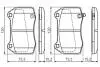 0986494310 Гальмівні накладки, барабанного гальма BOSCH підбір по vin на Brocar