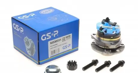 9333033K Подшипник ступицы (передней) Opel Astra G 98-09 (+ABS) GSP підбір по vin на Brocar