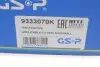 9333070K Подшипник ступицы (передней) Opel Astra H/Zafira 04-14 (+ABS) GSP підбір по vin на Brocar