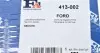 413002 Прокладка колектора випускного Ford Escort/Fiesta/Sierra 1.4/1.6i 85-95 FA1 підбір по vin на Brocar