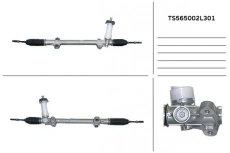 TS565002L301 Рульова рейка HYUNDAI (вир-во Mando) MANDO підбір по vin на Brocar